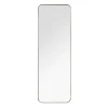 Gold Thin Iron Frame Curved Corner Mirror-Kirkland's Home Discount