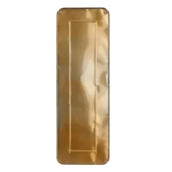 Gold Thin Iron Frame Curved Corner Mirror-Kirkland's Home Discount