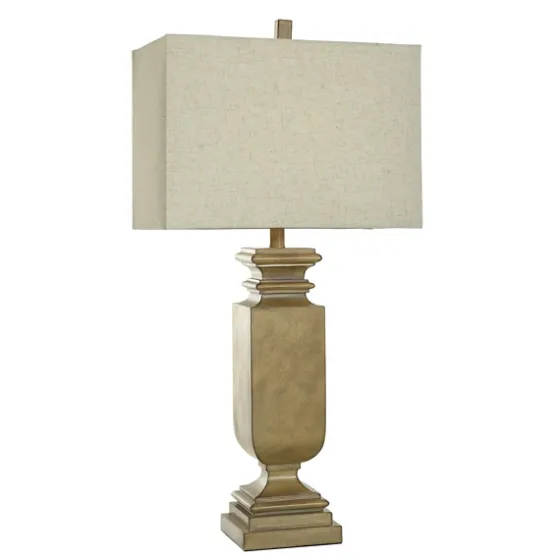 Gold Traditional Rectangular Table Lamp-Kirkland's Home Best Sale