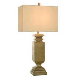 Gold Traditional Rectangular Table Lamp-Kirkland's Home Best Sale