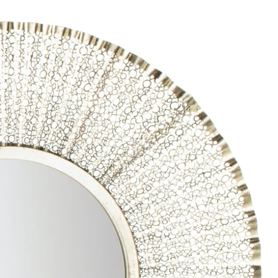 Gold Trim Metal Round Frame Mirror-Kirkland's Home Outlet