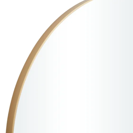 Gold Wood Round Frame Mirror-Kirkland's Home Best Sale