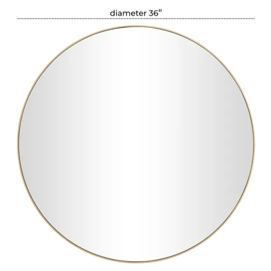 Gold Wood Round Frame Mirror-Kirkland's Home Best Sale
