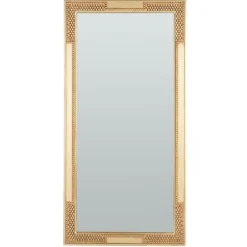 Golden Carved Textured Framed Mirror-Kirkland's Home Cheap