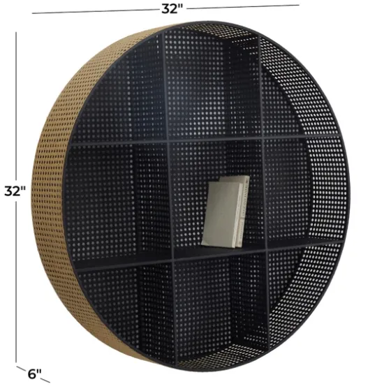 Golden Dots Circle Cubbies Wall Shelf-Kirkland's Home Cheap