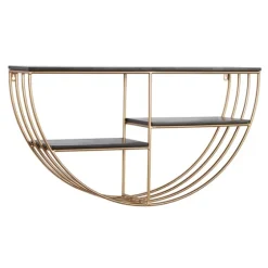 Golden Half Moon Wall Shelves-Kirkland's Home Shop