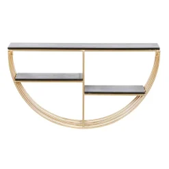 Golden Half Moon Wall Shelves-Kirkland's Home Shop