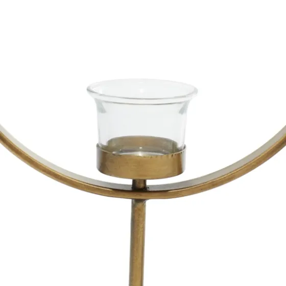 Golden Halo 2-Pc. Candle Holder Set-Kirkland's Home New