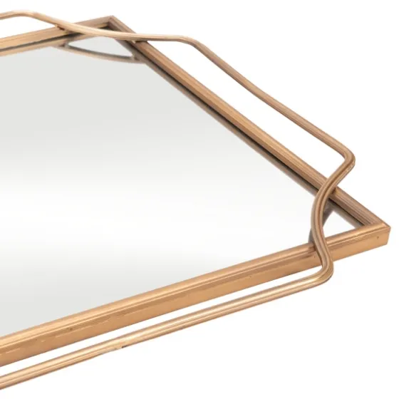 Golden Infinity Layer Framed Mirror-Kirkland's Home Store
