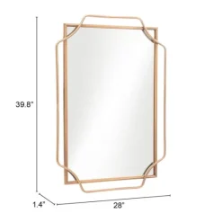 Golden Infinity Layer Framed Mirror-Kirkland's Home Store