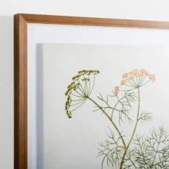 Golden Leaves Herbs Dill Framed Art Print-Kirkland's Home Flash Sale