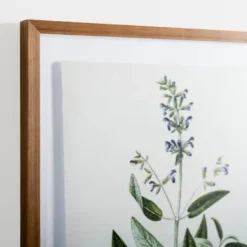 Golden Leaves Herbs Sage Framed Art Print-Kirkland's Home Store
