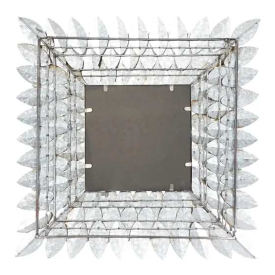 Golden Leaves Metal Framed Mirror-Kirkland's Home Sale