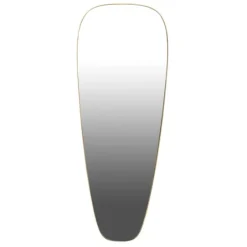 Golden Long Teardrop Wall Mirror-Kirkland's Home Store