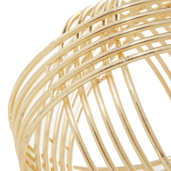 Golden Minimalist Line Orbs, Set Of 2-Kirkland's Home Sale