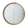 Golden Mirrored Marbling Wall Clock-Kirkland's Home Best Sale