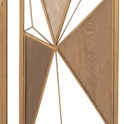 Golden Mocha Triangular Cut-Out Plaques, Set Of 2-Kirkland's Home Store