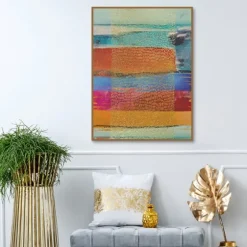 Golden Rain Framed Canvas Art Print-Kirkland's Home Cheap