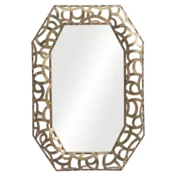 Golden Ringed Octopus Framed Mirror-Kirkland's Home Flash Sale