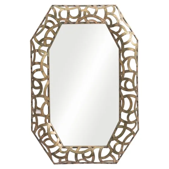 Golden Ringed Octopus Framed Mirror-Kirkland's Home Flash Sale