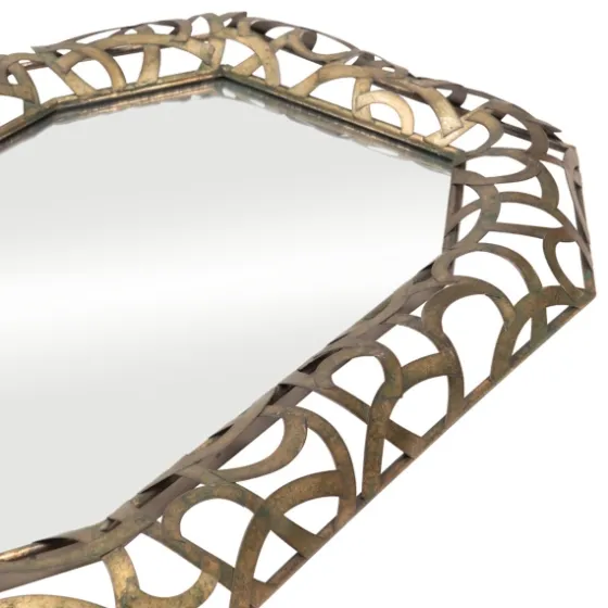 Golden Ringed Octopus Framed Mirror-Kirkland's Home Flash Sale