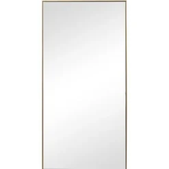 Golden Simple Rectangular Frame Wall Mirror-Kirkland's Home Sale