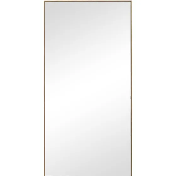 Golden Simple Rectangular Frame Wall Mirror-Kirkland's Home Sale