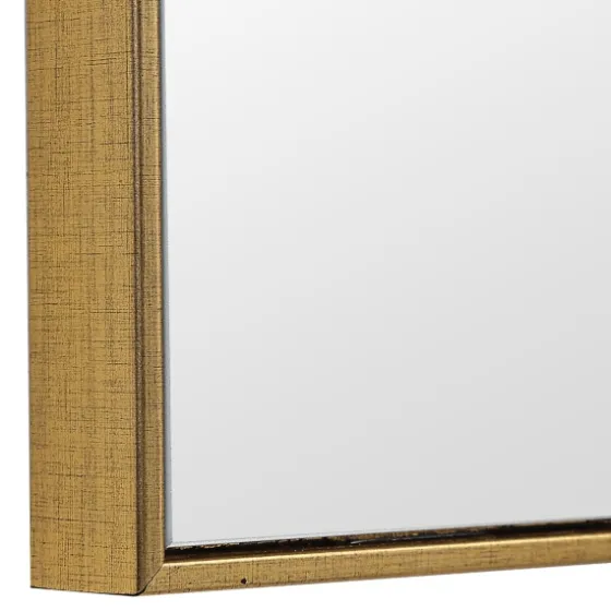 Golden Simple Rectangular Frame Wall Mirror-Kirkland's Home Sale