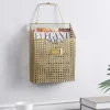 Golden Woven Metal File Folder, 17 In.-Kirkland's Home Sale
