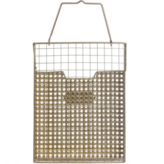 Golden Woven Metal File Folder, 17 In.-Kirkland's Home Sale