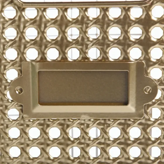Golden Woven Metal File Folder, 17 In.-Kirkland's Home Sale