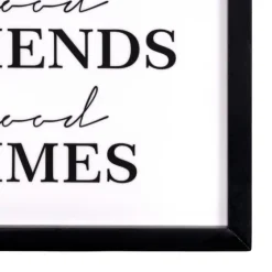 Good Food, Good Times Framed Wall Plaque-Kirkland's Home Cheap