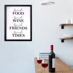 Good Food, Good Times Framed Wall Plaque-Kirkland's Home Cheap
