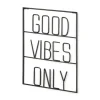 Good Vibes Only Metal Wall Plaque-Kirkland's Home Discount