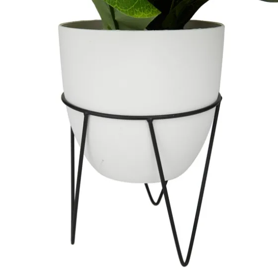 Gourd Plant In Hairpin Leg Planter-Kirkland's Home Shop