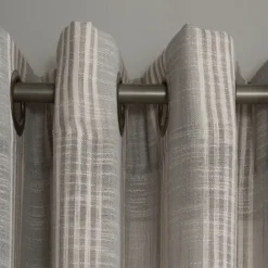Graphite Stripe Single Curtain Panel, 84 In.-Kirkland's Home Hot