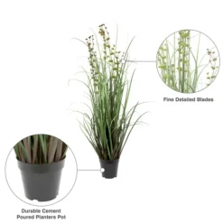 Grass And Eucalyptus Potted Plant-Kirkland's Home Outlet