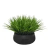 Grass Arrangement In Black Ceramic Bowl-Kirkland's Home Discount