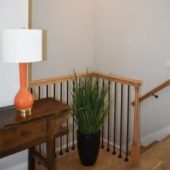 Grass Arrangement In Black Cement Pot-Kirkland's Home Hot