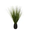 Grass Arrangement In Crackled Black Pot-Kirkland's Home Store