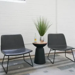 Grass Arrangement In Crackled Silver Pot-Kirkland's Home Store
