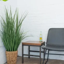 Grass Arrangement In Natural Woven Basket-Kirkland's Home Best Sale