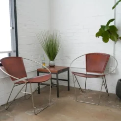 Grass Arrangement In Silver Ribbed Pot-Kirkland's Home Fashion
