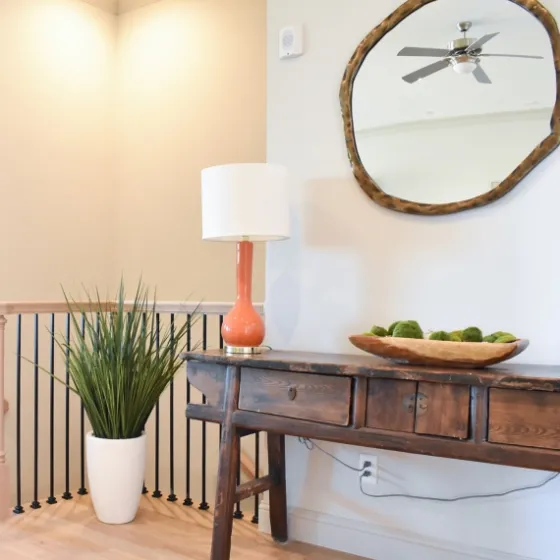 Grass Arrangement In White Cement Pot-Kirkland's Home Best