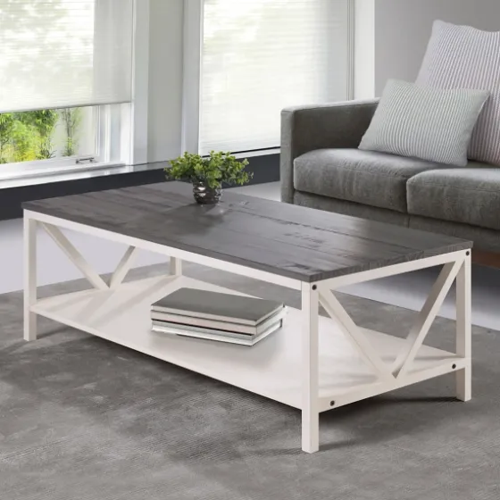 Gray And Barnwood Coffee Table-Kirkland's Home Best