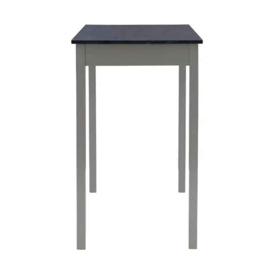 Gray And Black 3-Pc. Stool And Table Set-Kirkland's Home Sale