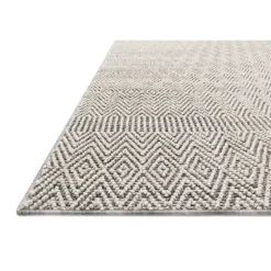 Gray And Bone Zig Zag Outdoor Area Rug, 5X7-Kirkland's Home Cheap