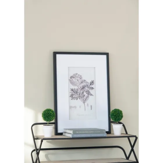 Gray And Cream Foliage 4-Pc. Framed Wall Art Set-Kirkland's Home Best