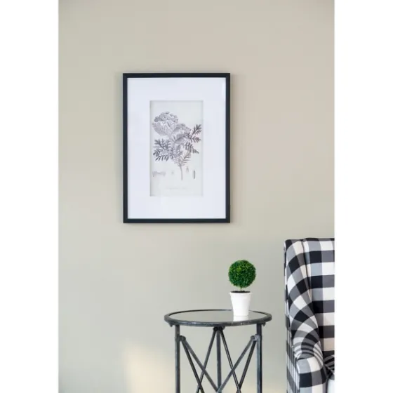 Gray And Cream Foliage 4-Pc. Framed Wall Art Set-Kirkland's Home Best