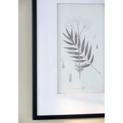 Gray And Cream Foliage 4-Pc. Framed Wall Art Set-Kirkland's Home Best